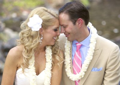 Erin And Jason Oahu Garden Wedding