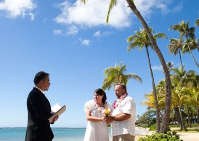 Christian Wedding, Kahala, Honolulu