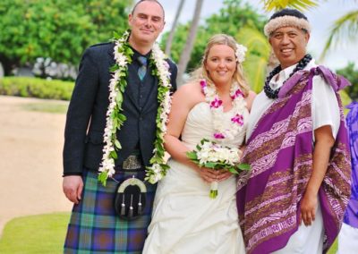 Wedding At Kahala Beach, Oahu