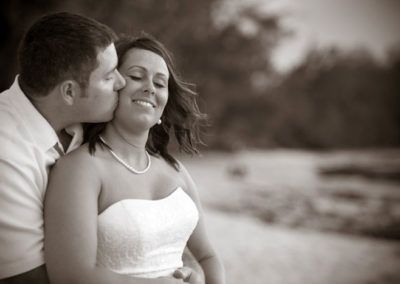 Sunset Wedding On Oahu's North Shore