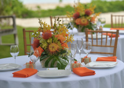 Beach Wedding Reception, Oahu