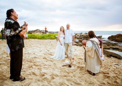 Wedding Ceremony At The Secret Cove, Koolina, Oahu