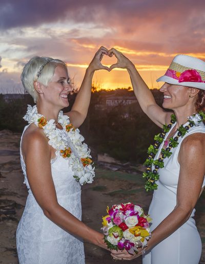 Kauai Sunset Beach Ceremony