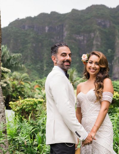 Kualoa Mountain Wedding