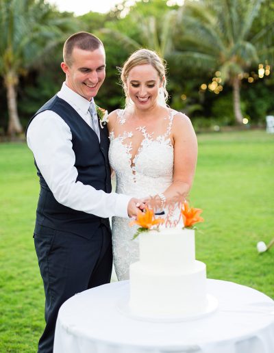 Nicole & Tim Wedding Cake