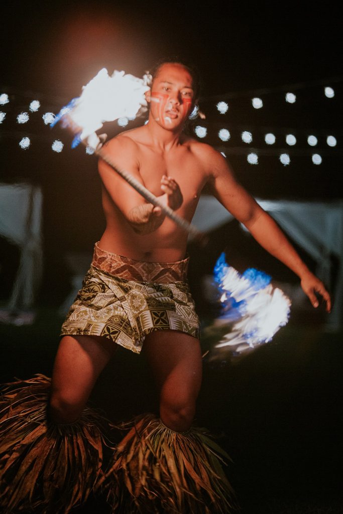 Samoan Fire Knife Dancer
