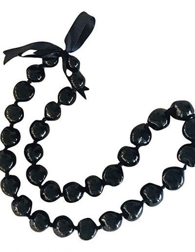 Black Kukui Nut Lei