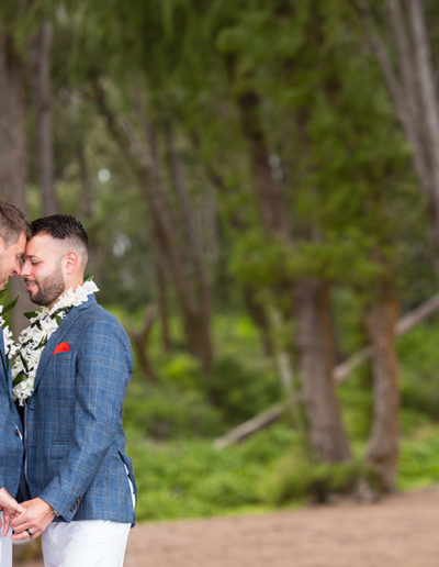 LGBT Oahu Beach Wedding