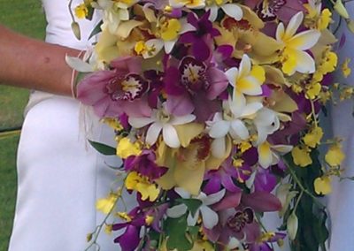 large cascade tropical bouquet