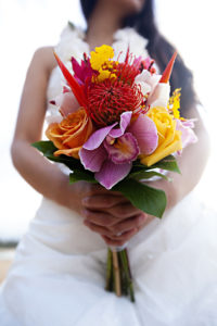 Wedding Bouquets For Hawaii Beach Wedding