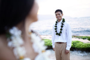 Hawaii Beach Sunset Wedding