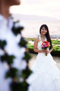 Hawaii Beach Sunset Wedding