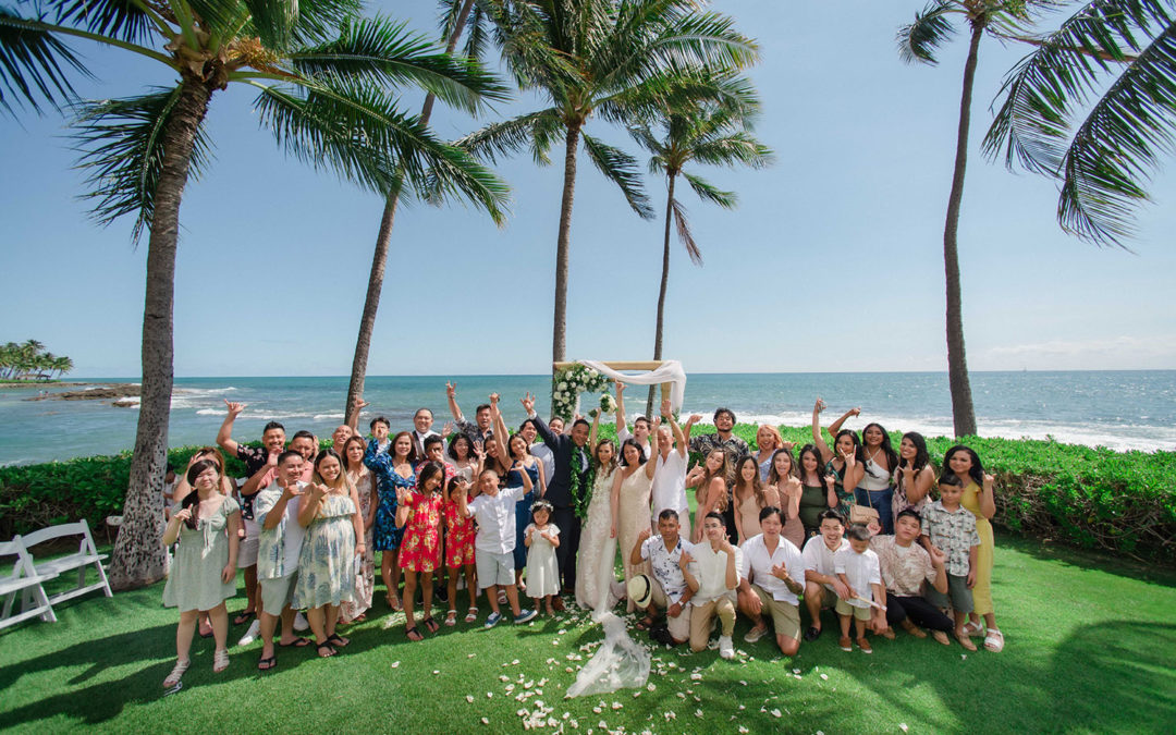 Paradise Cove Oahu Hawaiian Wedding