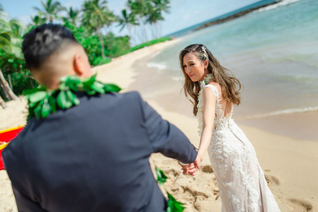 Paradise Cove Oahu Beach Wedding