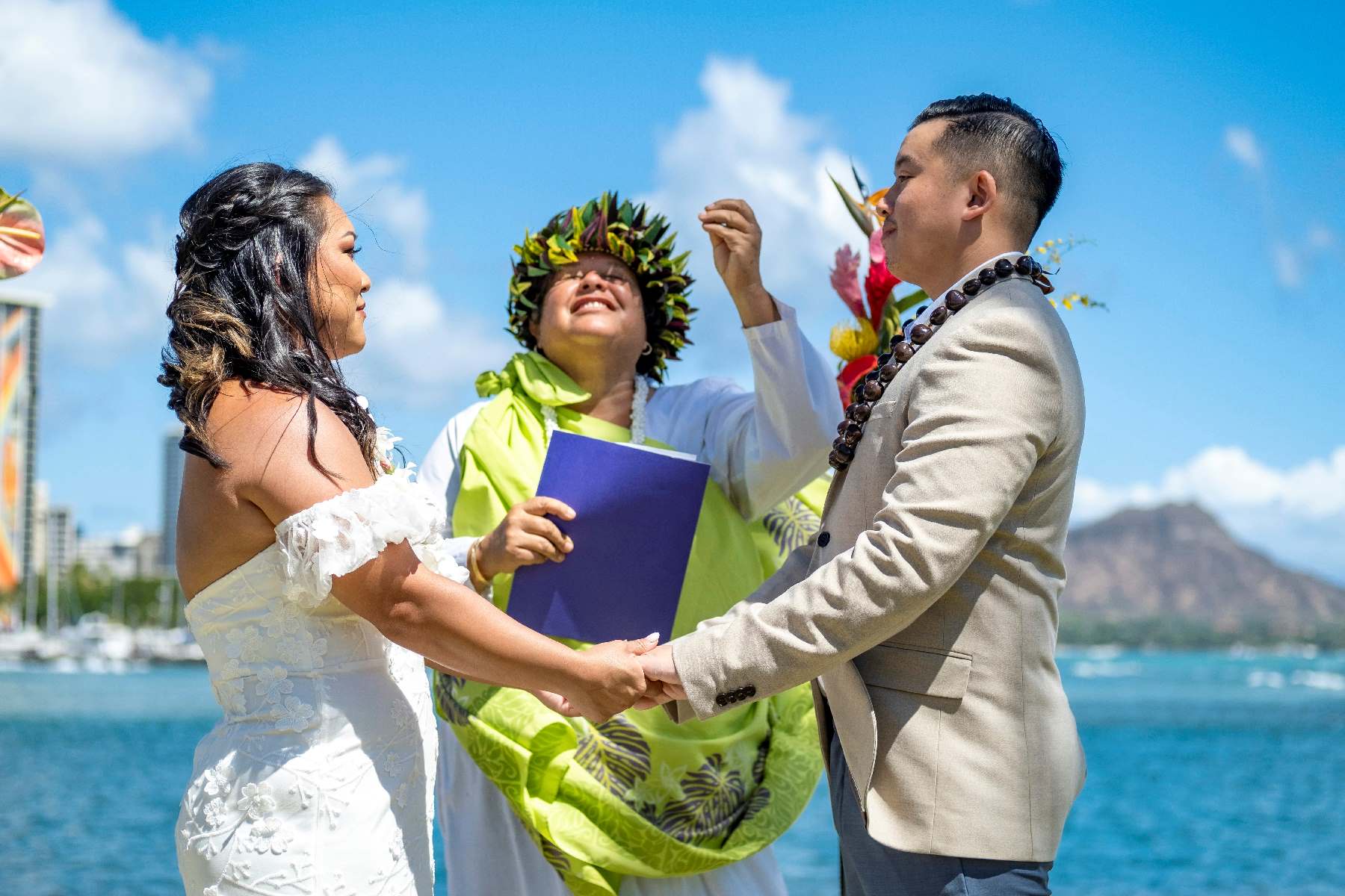 Kahala Beach Wedding